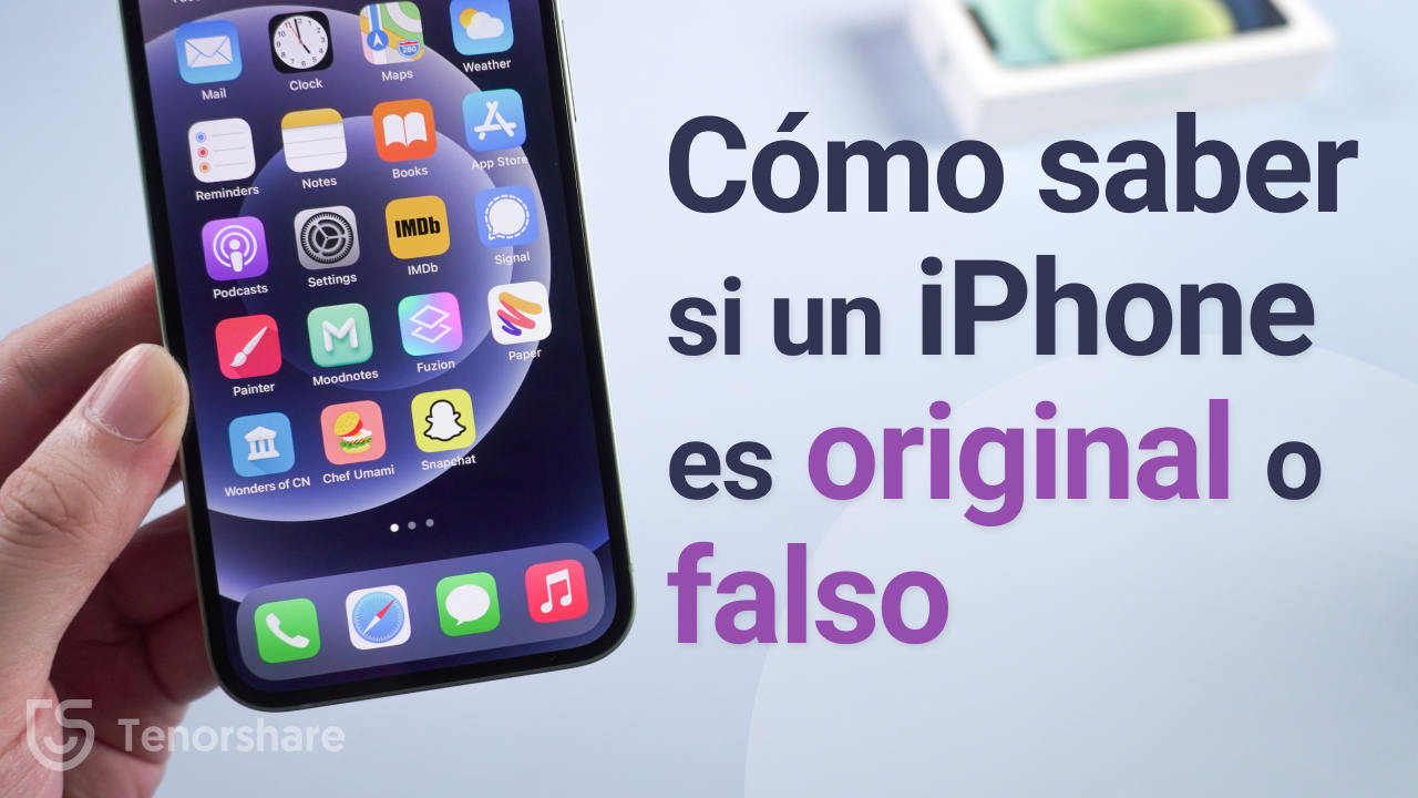 Cómo saber si un iPhone es original o falso